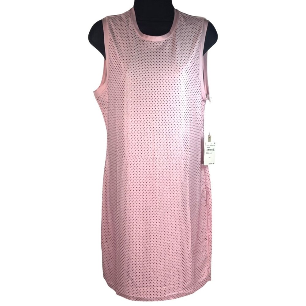 Good American Crystal Embellished Tank Dress Sugar Pink Size XL NWT - Picture 1 of 8